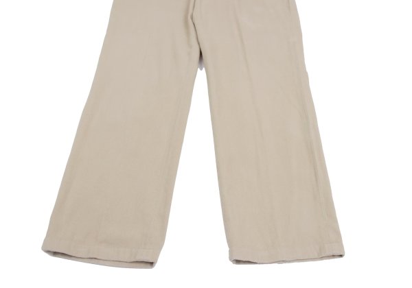 Papas Beige Cotton Blend Stretch Brushed Pants Size 52LL