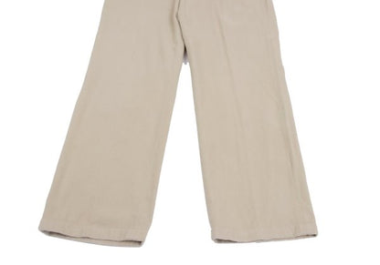 Papas Beige Cotton Blend Stretch Brushed Pants Size 52LL