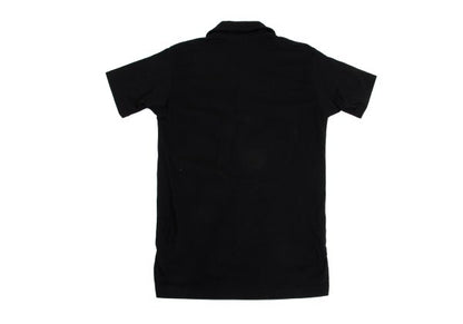 Yohji Yamamoto POUR HOMME Side Slit Round Shirt Black Size M