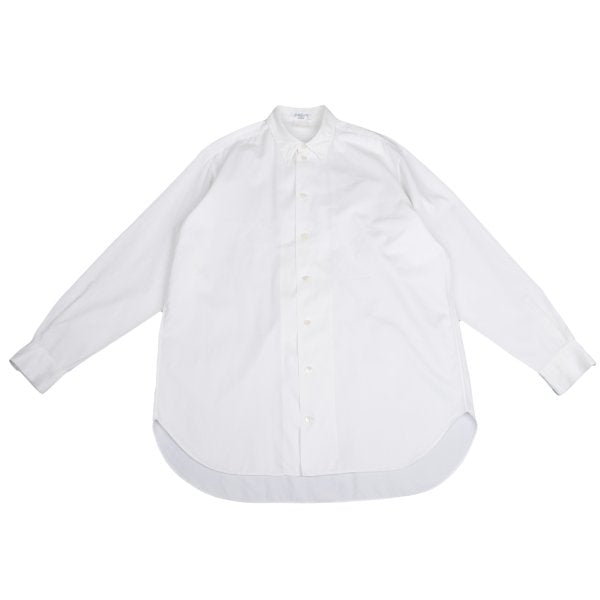 Yohji Yamamoto POUR HOMME White Front Jacquard Shirt Size M