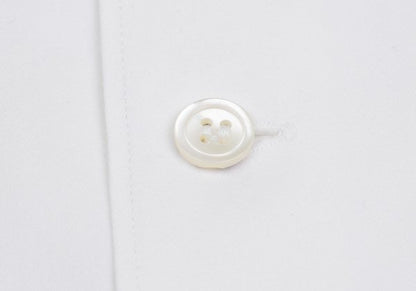 Yohji Yamamoto POUR HOMME White Front Jacquard Shirt Size M