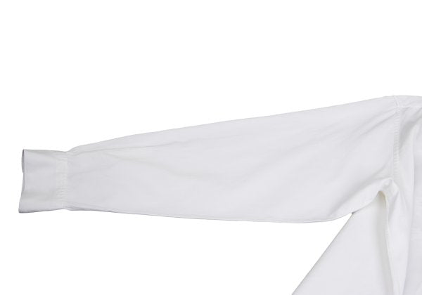 Yohji Yamamoto POUR HOMME White Front Jacquard Shirt Size M