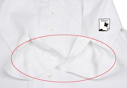 Yohji Yamamoto POUR HOMME White Front Jacquard Shirt Size M