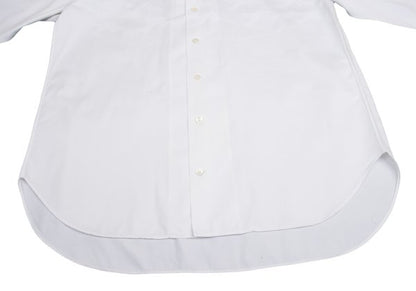 Yohji Yamamoto POUR HOMME White Front Jacquard Shirt Size M