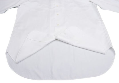 Yohji Yamamoto POUR HOMME White Front Jacquard Shirt Size M
