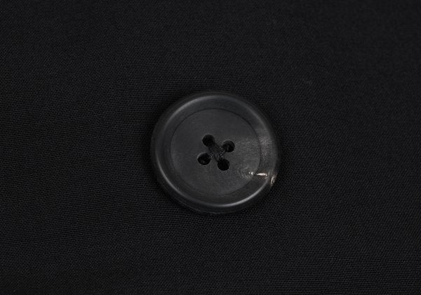 Yohji Yamamoto POUR HOMME Black Puff Lapel Jacket Size L