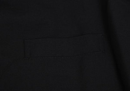 Yohji Yamamoto POUR HOMME Black Puff Lapel Jacket Size L