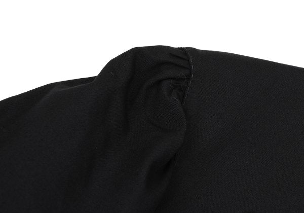 Yohji Yamamoto POUR HOMME Black Puff Lapel Jacket Size L