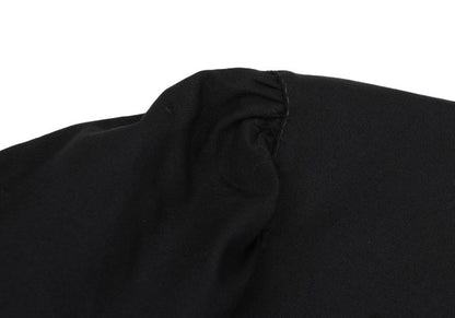 Yohji Yamamoto POUR HOMME Black Puff Lapel Jacket Size L
