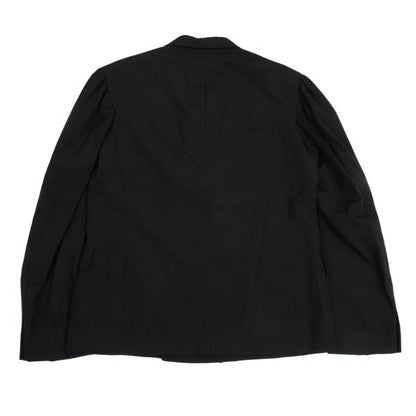 Yohji Yamamoto POUR HOMME Black Puff Lapel Jacket Size L