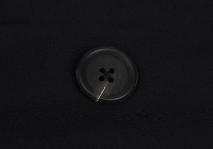 Yohji Yamamoto POUR HOMME Navy Puff Lapel Jacket Size M