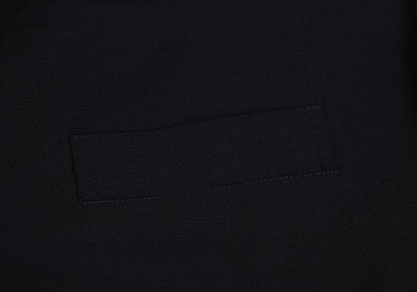 Yohji Yamamoto POUR HOMME Navy Puff Lapel Jacket Size M