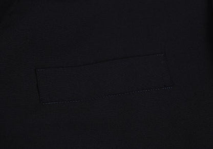 Yohji Yamamoto POUR HOMME Navy Puff Lapel Jacket Size M