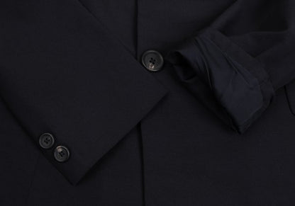 Yohji Yamamoto POUR HOMME Navy Puff Lapel Jacket Size M