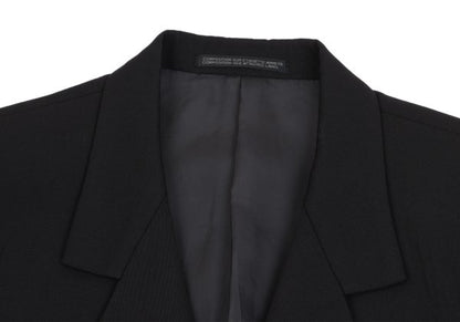 Yohji Yamamoto POUR HOMME Wool Gabardine Jacket Black Size S
