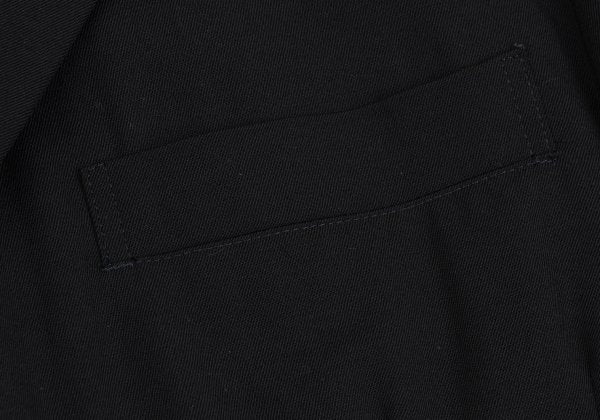 Yohji Yamamoto POUR HOMME Wool Gabardine Jacket Black Size S