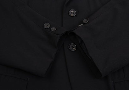 Yohji Yamamoto POUR HOMME Wool Gabardine Jacket Black Size S