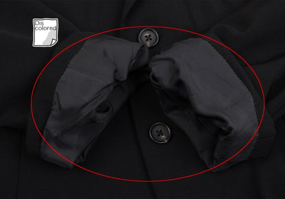 Yohji Yamamoto POUR HOMME Wool Gabardine Jacket Black Size S