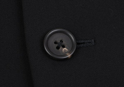 Yohji Yamamoto POUR HOMME Wool Gabardine Jacket Black Size S