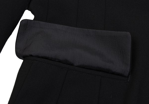 Yohji Yamamoto POUR HOMME Wool Gabardine Jacket Black Size S