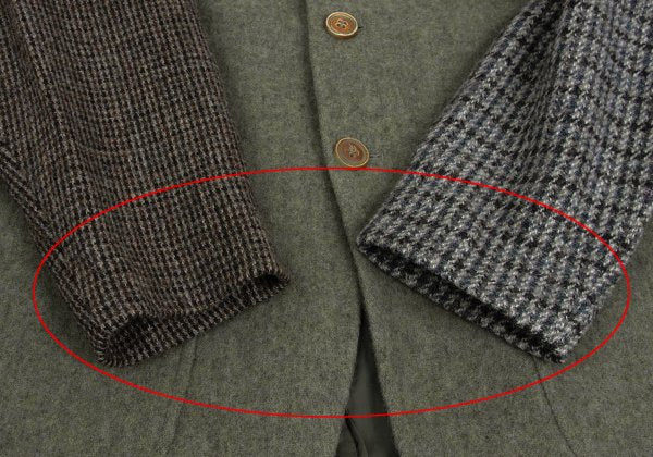 Yohji Yamamoto POUR HOMME Crazy Pattern Wool Blazer Size M