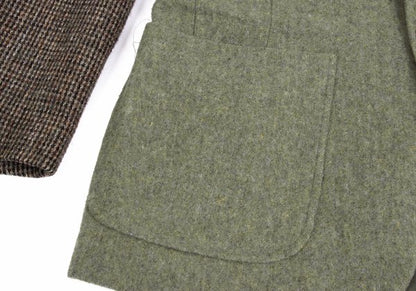 Yohji Yamamoto POUR HOMME Crazy Pattern Wool Blazer Size M