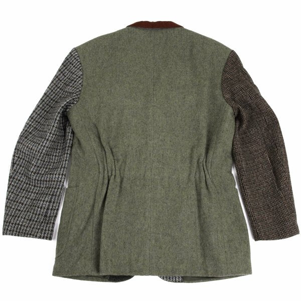 Yohji Yamamoto POUR HOMME Crazy Pattern Wool Blazer Size M