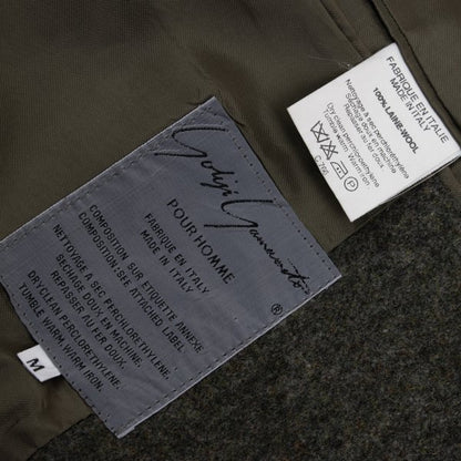 Yohji Yamamoto POUR HOMME Crazy Pattern Wool Blazer Size M
