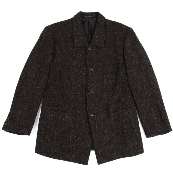 Yohji Yamamoto POUR HOMME Harris Nep Tweed Jacket Size M