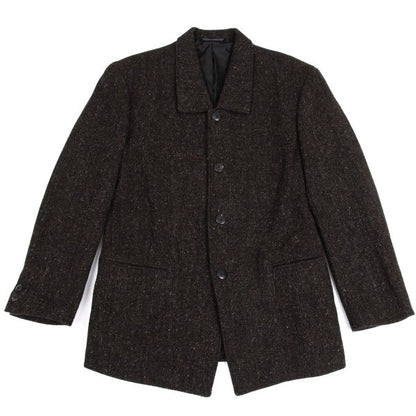 Yohji Yamamoto POUR HOMME Harris Nep Tweed Jacket Size M