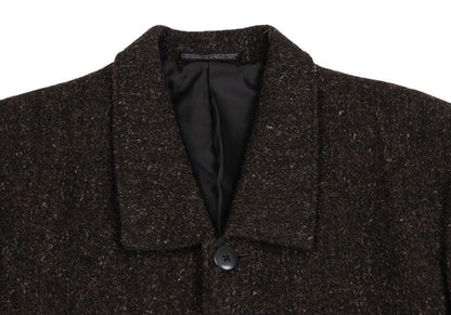 Yohji Yamamoto POUR HOMME Harris Nep Tweed Jacket Size M