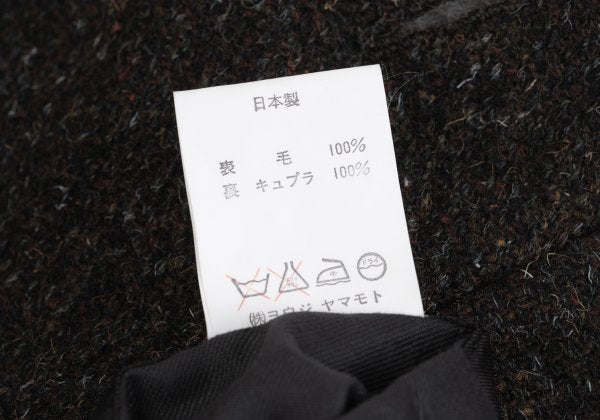 Yohji Yamamoto POUR HOMME Harris Nep Tweed Jacket Size M