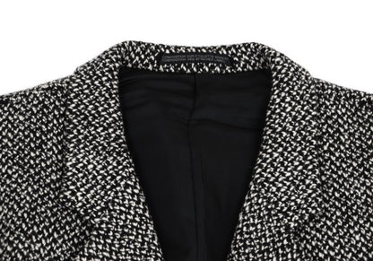 Yohji Yamamoto POUR HOMME Wool Tweed Jacket Black Size M