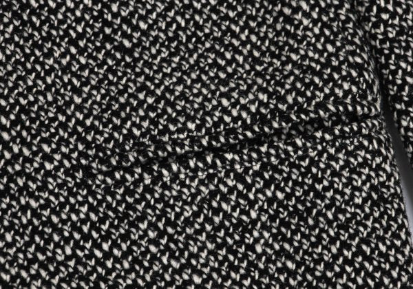 Yohji Yamamoto POUR HOMME Wool Tweed Jacket Black Size M