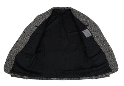 Yohji Yamamoto POUR HOMME Wool Tweed Jacket Black Size M