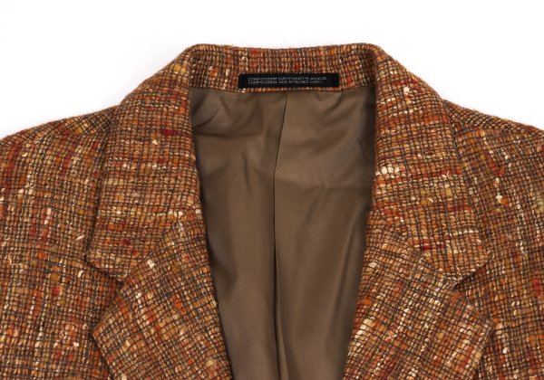 Yohji Yamamoto POUR HOMME 92AW Wool Blazer Orange Size M