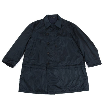 Yohji Yamamoto POUR HOMME Reversible Nylon Coat Navy Size M