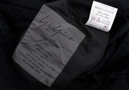 Yohji Yamamoto POUR HOMME Reversible Nylon Coat Navy Size M