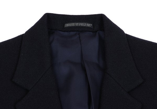 Yohji Yamamoto POUR HOMME Leather Pocket Jacket Blue Size S