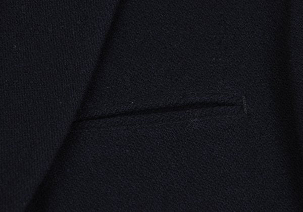 Yohji Yamamoto POUR HOMME Leather Pocket Jacket Blue Size S