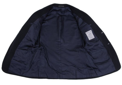 Yohji Yamamoto POUR HOMME Leather Pocket Jacket Blue Size S