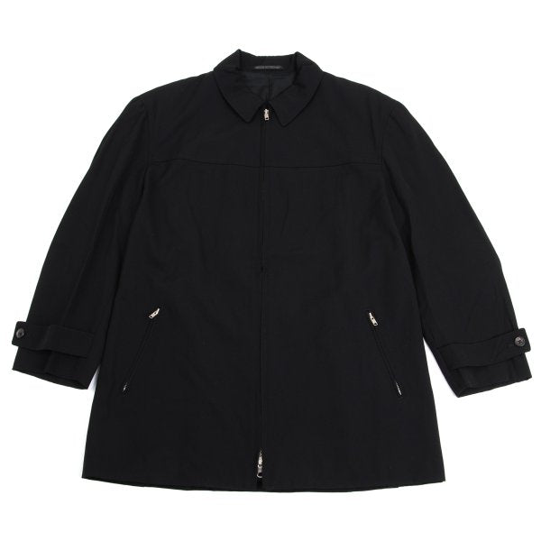 Yohji Yamamoto PH Wool Gabardine Zip Jacket Black Size M