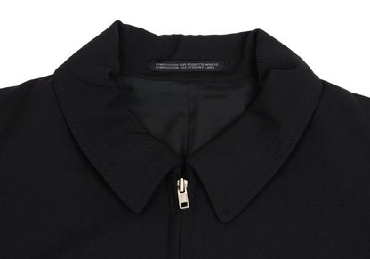 Yohji Yamamoto PH Wool Gabardine Zip Jacket Black Size M