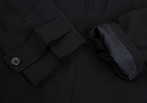 Yohji Yamamoto PH Wool Gabardine Zip Jacket Black Size M