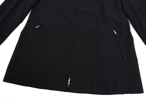 Yohji Yamamoto PH Wool Gabardine Zip Jacket Black Size M