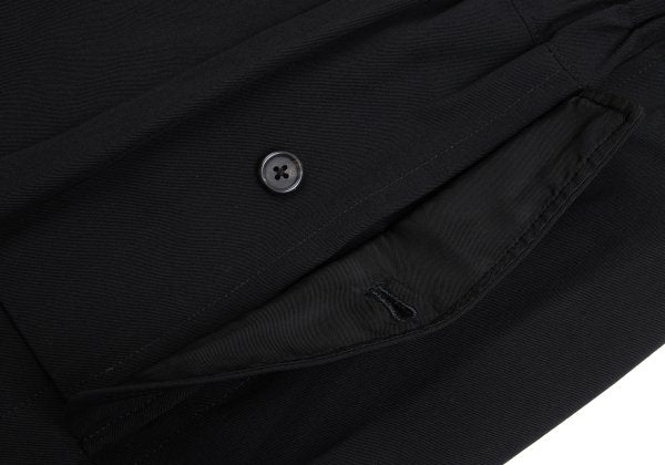 Yohji Yamamoto PH Wool Gabardine Zip Jacket Black Size M