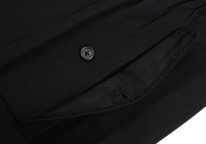 Yohji Yamamoto PH Wool Gabardine Zip Jacket Black Size M