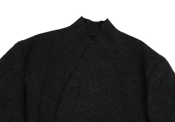 Yohji Yamamoto POUR HOMME Melton Jacket Charcoal Size L