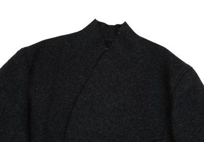 Yohji Yamamoto POUR HOMME Melton Jacket Charcoal Size L
