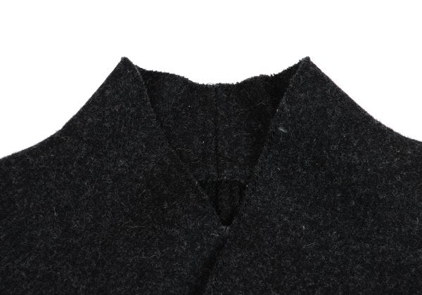 Yohji Yamamoto POUR HOMME Melton Jacket Charcoal Size L